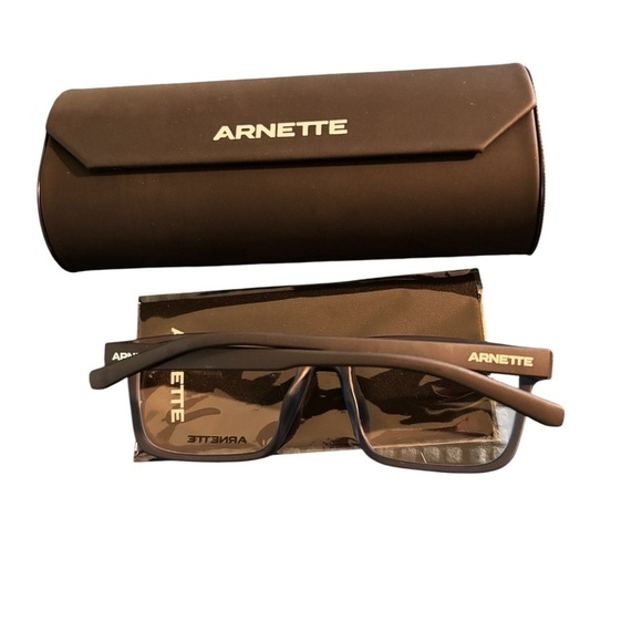 Arnette AN7251U PHAMIL Blue Light Blocking LensesIn Frosted Blue With Case/Cloth - Picture 3 of 6